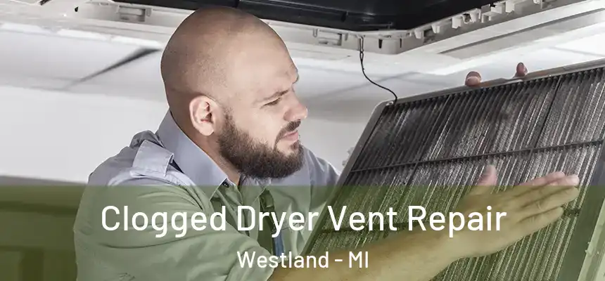 Clogged Dryer Vent Repair Westland - MI
