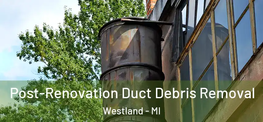 Post-Renovation Duct Debris Removal Westland - MI
