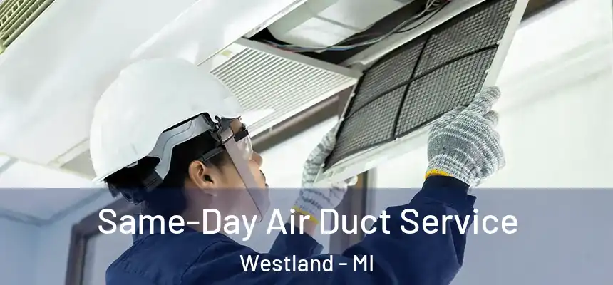 Same-Day Air Duct Service Westland - MI